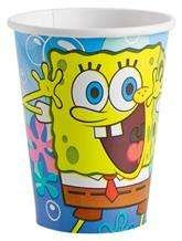 Kubeczki SpongeBob, 266 ml, 8 szt.