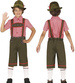 Kostium Strój Bawarczyk Tyrolczyk OKTOBERFEST 7-9l