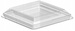 POKRYWKI do Kwadratowego Pojemnika 120ml 50szt.