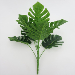 filodendron (monstera) - bukiet liście 32cm 1 szt.