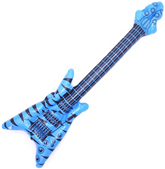 Dmuchana Gitara Elektryczna Niebieska 90cm