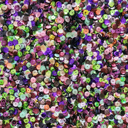 Cekiny łamane sześciokątne, mix kolorów, 12 gram