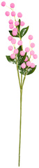Gałązka Dekoracyjna z Różowymi Kuleczkami Wiosna