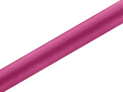 Satyna Gładka Bieżnik Dekoracja FUKSJA 0,36 x 9m