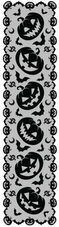 Bieżnik Dekoracyjny CZARNE DYNIE Halloween 45x200