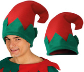 Czapka Elfa Elf Skrzat Pomocnik Mikołaja Święta