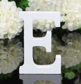 Literka Drewniana "E", 16 cm, 1 szt.