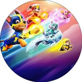 Opłatek tortowy 20 cm, Psi Patrol Kosmopies 1 szt.