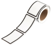 Naklejki na Rolce ETYKIETY 2,5x4cm 100szt.