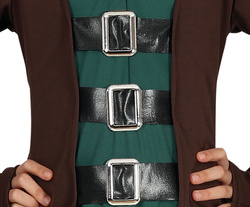 Strój Kostium Łucznik Robin ŁUCZNICZKA 7-9 lat