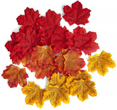 Jesienne Liście Klonu 7-8cm, 50 szt.