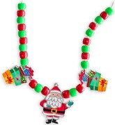 Kreatywny Naszyjnik DIY Świąteczny MIKOŁAJ Koralik