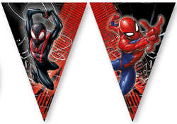 Baner Papierowy SPIDERMAN Marvel Urodziny 230cm
