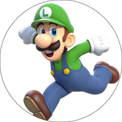 Opłatek tortowy 29 cm, Super Mario 1 szt.