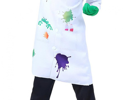 Kostium Strój Szalony Naukowiec Laborant 130/140cm