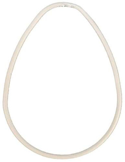 Łapacz Snów Jajko 20cm, białe, 1 szt.