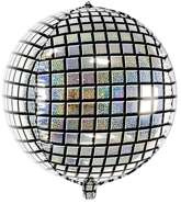 Balon foliowy Kula dyskotekowa, 40cm, 1 szt.