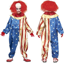 Kostium Strój Klaun Clown Horror Halloween 5-6 lat