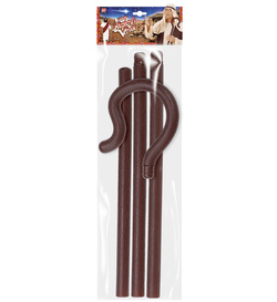 Laska Pasterska Pastorał Składany Mikołaja 148cm