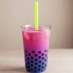 Słomka Bubble Tea (12mm/20cm) - kolor mix 200szt.
