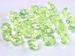 Kryształki lodowe, 2,5x2,1cm, j. zielony, 50 szt.
