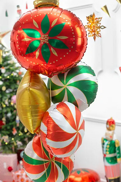 Balon foliowy Cukierek Zielony, 35cm