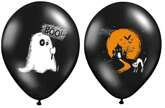 Balony z nadrukiem HALLOWEEN "Duszek" - 1 szt.