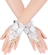 Rękawiczki Komunijne Komunia Święta Koronkowe