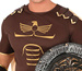 Kostium Strój GLADIATOR Wojownik Rzymski, M
