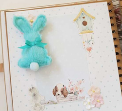 Naklejki Dekoracyjne z Brokatem Pastelowe 28szt.