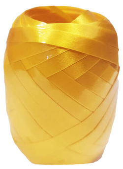 Kokon wstążka 20 m, 0,5 cm, złota, 1 szt.