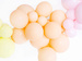 Balony pastelowe 14 cali, Light Peach, 1 szt.
