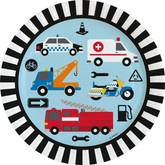 Talerzyki Papierowe On the Road 23cm 8szt.