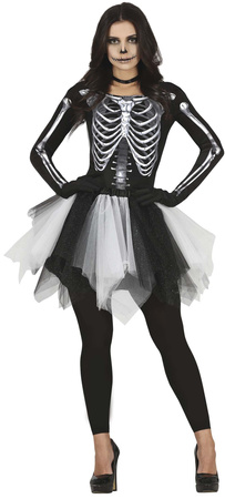Kostium Strój Kościotrup Szkielet Halloween Bal XL
