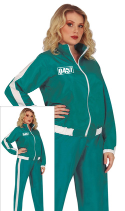 Kostium Strój Damski DRES GRACZA Gra Bal, XL