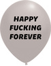Balony pastelowe Happy Fucking 14 cali, 1 szt.