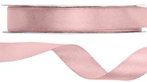 Tasiemka satynowa, jasny brudny róż 12mm/25m