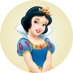 Opłatek tortowy 14 cm, Księżniczki Princess 1 szt.