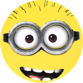 Opłatek tortowy 29 cm, Minionki 1 szt.