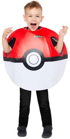 Strój Kostium POKEBALL Pokemon Licencja 8-12 lat