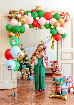 Girlanda balonowa - Cukierki, mix, 170x155 cm