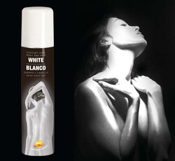 Biały spray do ciała i włosów 75 ml, 1 szt.
