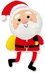 Balon foliowy 24" FX - Święty Mikołaj