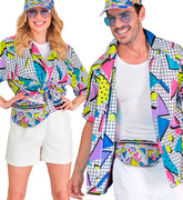 Koszula DISCO Funky Kolorowa Lata 70 80, L/XL