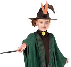 Kostium Strój Zielona Czarodziejka 130/140 cm