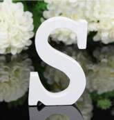 Literka Drewniana "S", 16 cm, 1 szt.