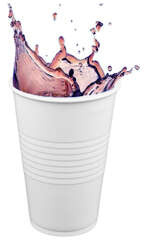 Kubki Kubeczki Plastikowe Białe Napój 200ml 100szt