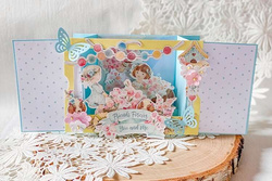 Naklejki Dekoracyjne z Brokatem Pastelowe 28szt.