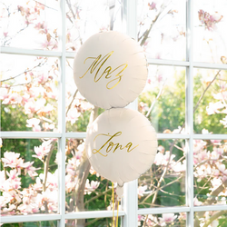 Balon Foliowy MĄŻ Para Młoda Ślub Wesele 45cm