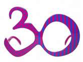 Okulary party ''30'', 1 szt.